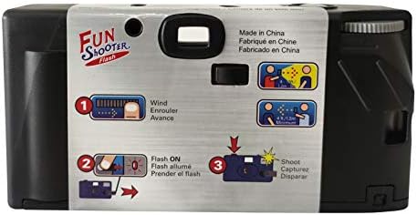 1 Shot Disposable Camera – 35mm One-Time-Use Camera – Single Use Camera with Flash – ASA/ISO 400 Color Film – 27 Exposures – Film Camera Disposable for Party, Wedding, Travel – 2-Pack - Image 5