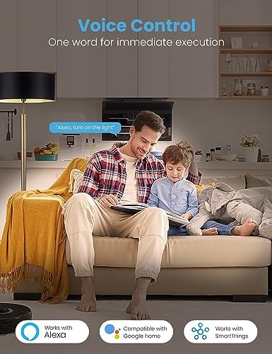 Eightree Smart Plug for 5GHz & 2.4GHz, Smart Outlet WiFi Socket with APP Remote Control, Compatible with Alexa, 2 Pack - Image 5