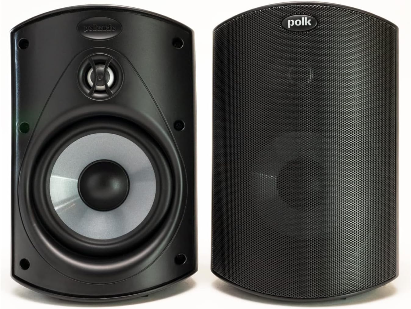 Polk Audio Atrium 4 Weatherproof Outdoor Speakers with Powerful Bass (Pair, Black), All-Weather Durability, Broad Sound Coverage, Speed-Lock Mounting System - Image 8